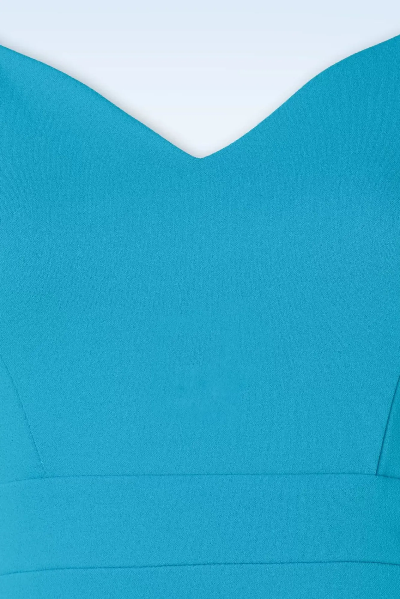 Outlet Rachel Pencil Jurk In Aqua Blauw Vrouwen Plus Size Jurken