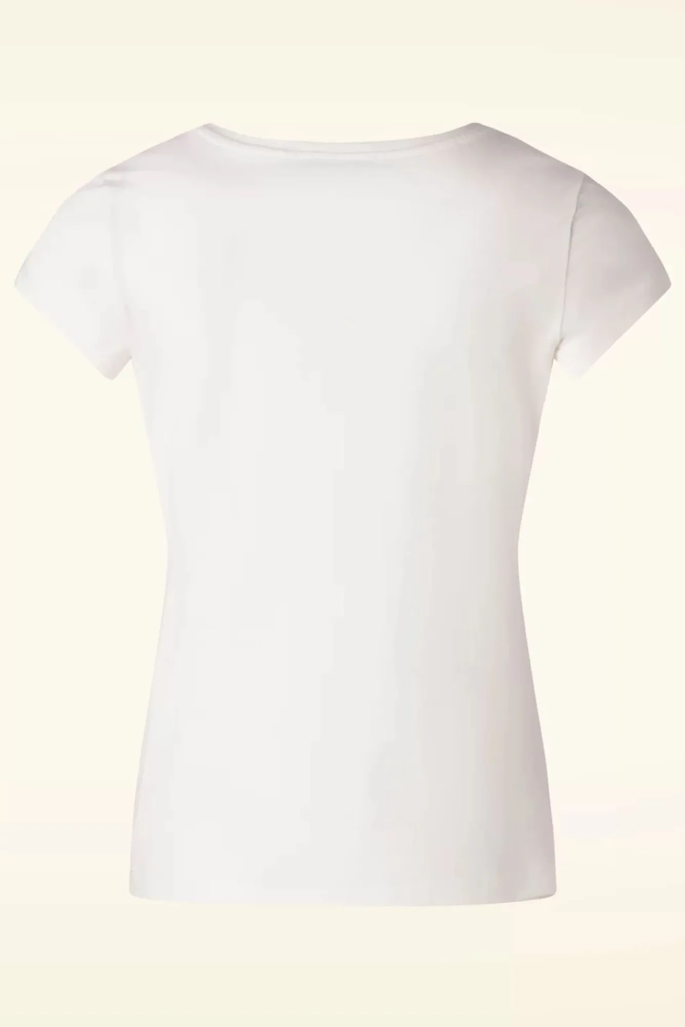 Hot Radical Love T-Shirt In Ecru Vrouwen T-Shirts