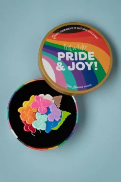 Sale Rainbow Heartfelt Hydrangea Broche Vrouwen Sieraden