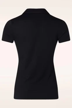 New Reese Top In Zwart Vrouwen Tops