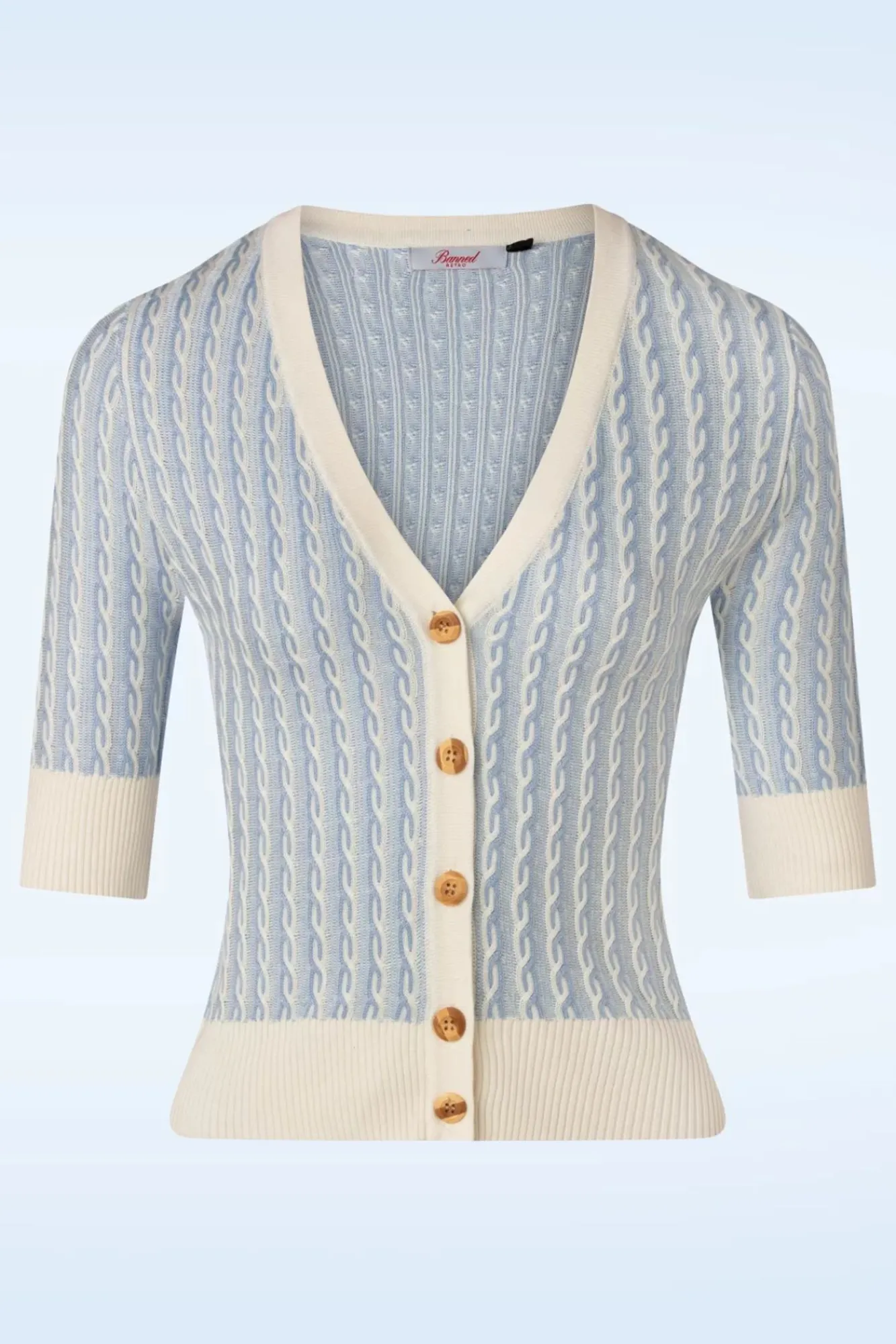 Discount Regatta Race Gestreept Gebreid Vest In Blauw Vrouwen Vestjes