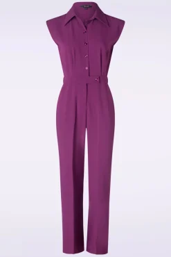 Remi Jumpsuit Timba In Caspia Paars Vrouwen Playsuits & Jumpsuits