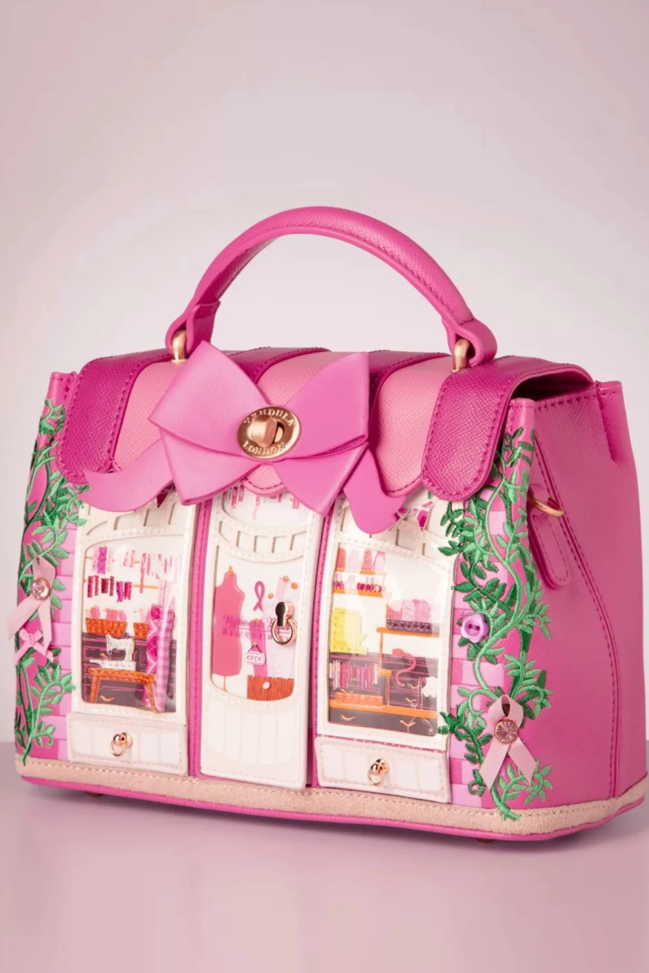 Best Ribbons And Bows Haberdashery Mini Handtas In Roze Vrouwen Tassen