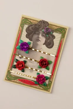 Online Rose Schuifspeldjes Set Van 4 Vrouwen Haaraccessoires