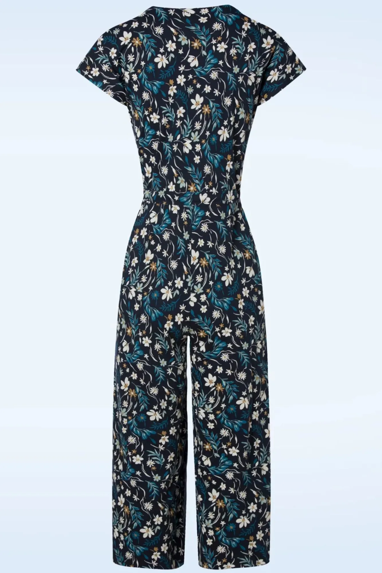 Discount Rose Trellis Jumpsuit In Tidal Floral Maritime Vrouwen Playsuits & Jumpsuits