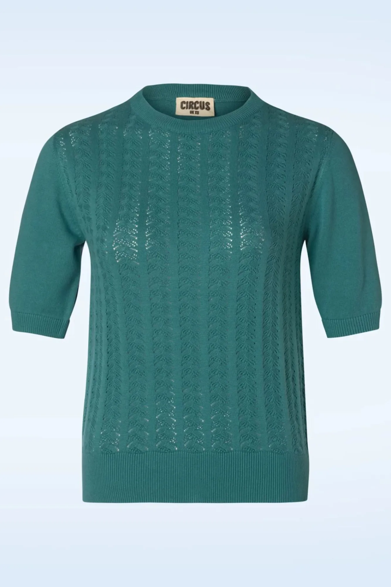 Discount Ruth Sweater In Teal Vrouwen Truitjes