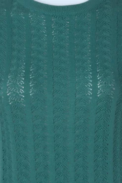 Discount Ruth Sweater In Teal Vrouwen Truitjes