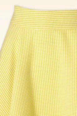 Sale Sailing Breeze Swing Rok In Geel Vrouwen Rokken