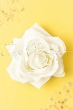 Sale Scented Love Flower Haarclip In Romig Wit Vrouwen Haaraccessoires