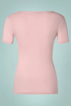 Online Scoop Swim Top In Roze Vrouwen T-Shirts