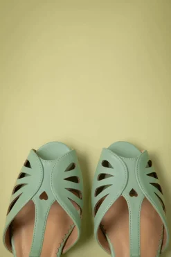 Online Secret Love Ballerina's In Mintgroen Vrouwen Ballerina's