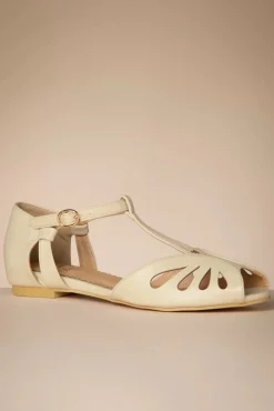 Discount Secret Love Flats In Creme Vrouwen Ballerina's