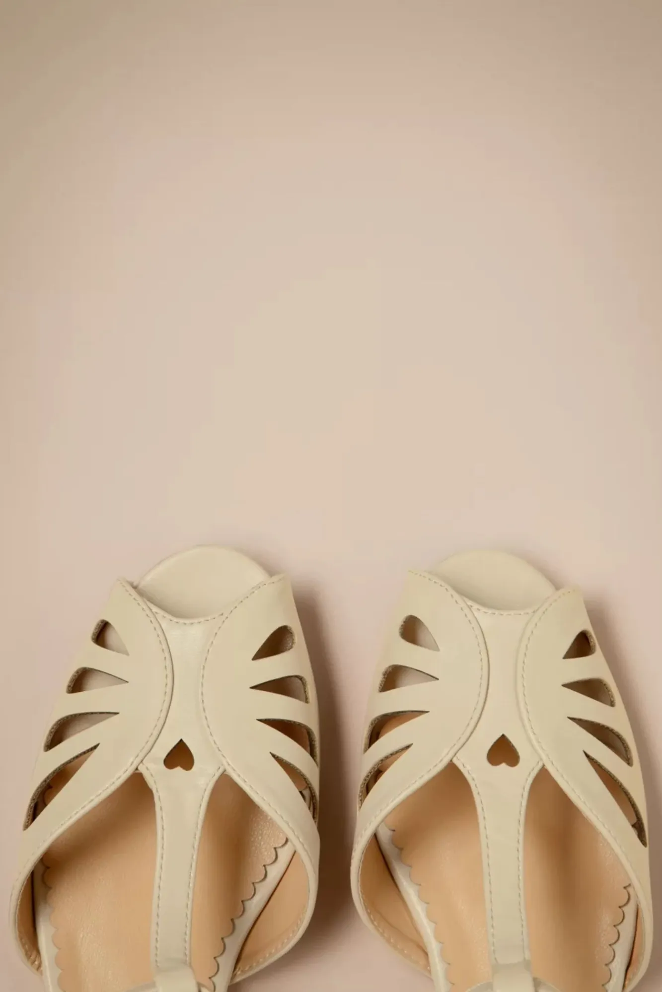 Discount Secret Love Flats In Creme Vrouwen Ballerina's