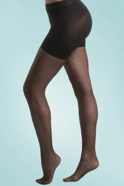 Sexy Stippen Panty In Zwart Vrouwen Panty's