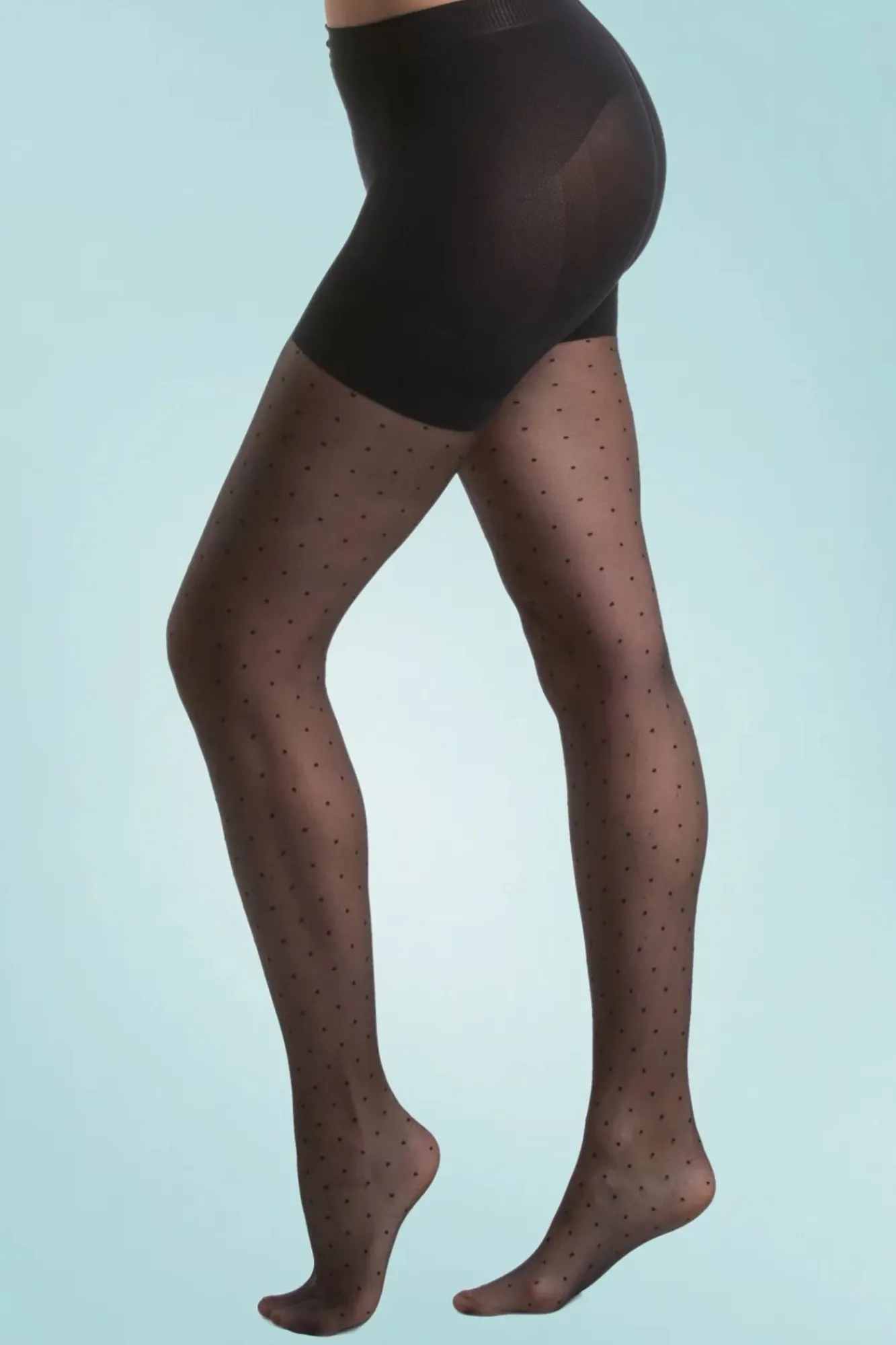 Sexy Stippen Panty In Zwart Vrouwen Panty's