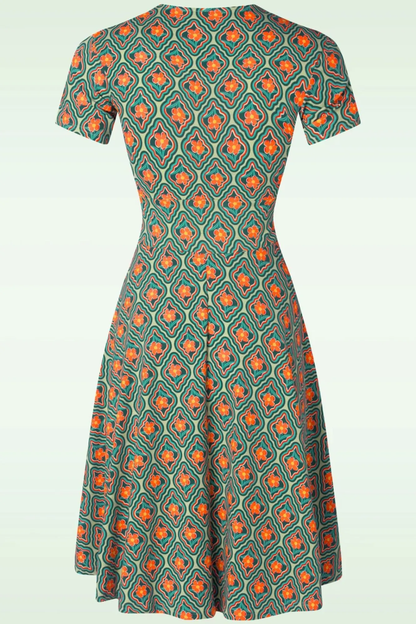 Outlet Shalala Tralala Jurk In Flower Mirror Of Joy Vrouwen Swing Jurken