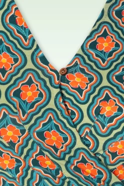 Outlet Shalala Tralala Jurk In Flower Mirror Of Joy Vrouwen Swing Jurken