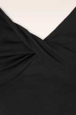 Online She Who Dares-Topje In Zwart Vrouwen T-Shirts