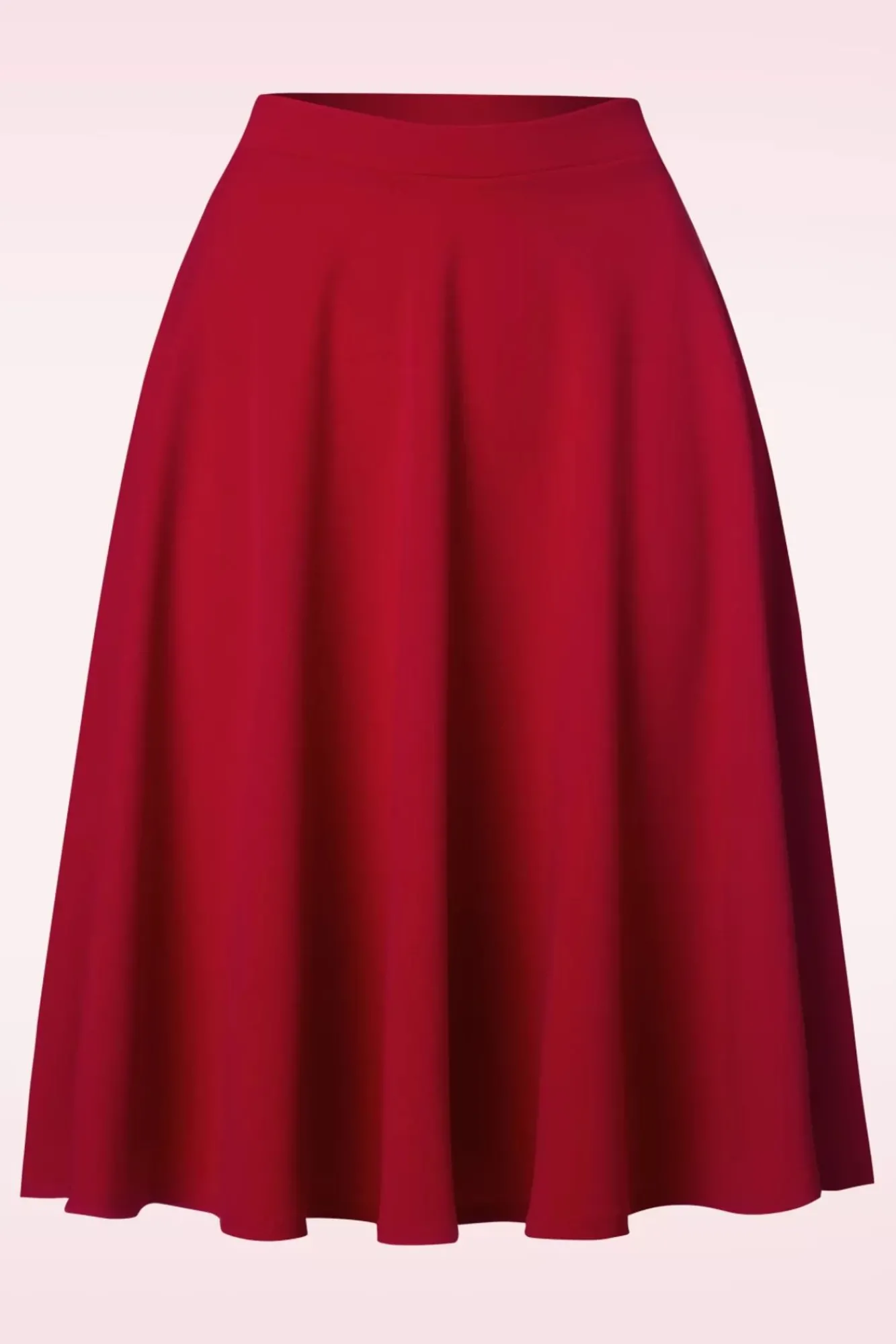 Outlet Sheila Swingrok In Lippenstiftrood Vrouwen Rokken