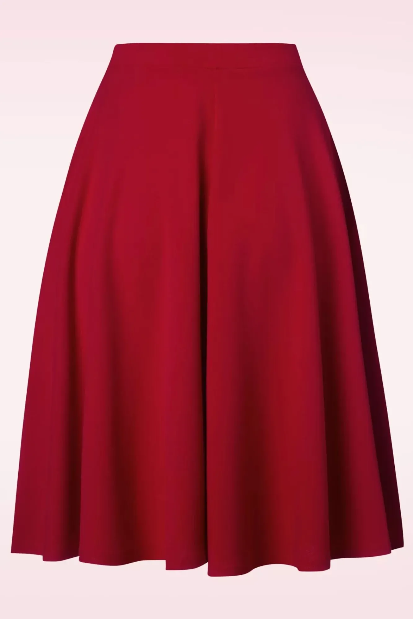 Outlet Sheila Swingrok In Lippenstiftrood Vrouwen Rokken