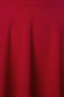 Outlet Sheila Swingrok In Lippenstiftrood Vrouwen Rokken