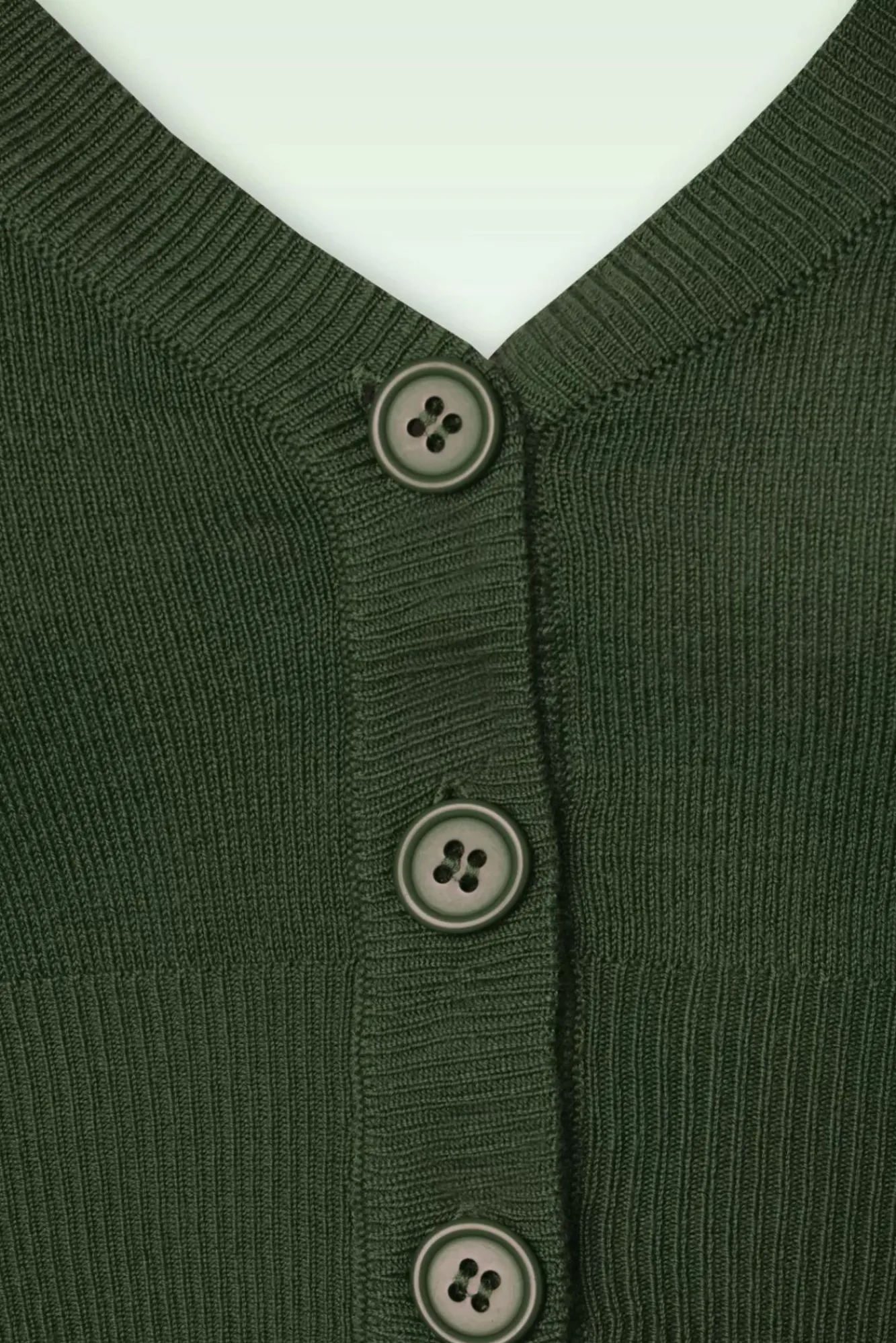 Discount Shela Cropped Vest In Jagersgroen Vrouwen Vestjes