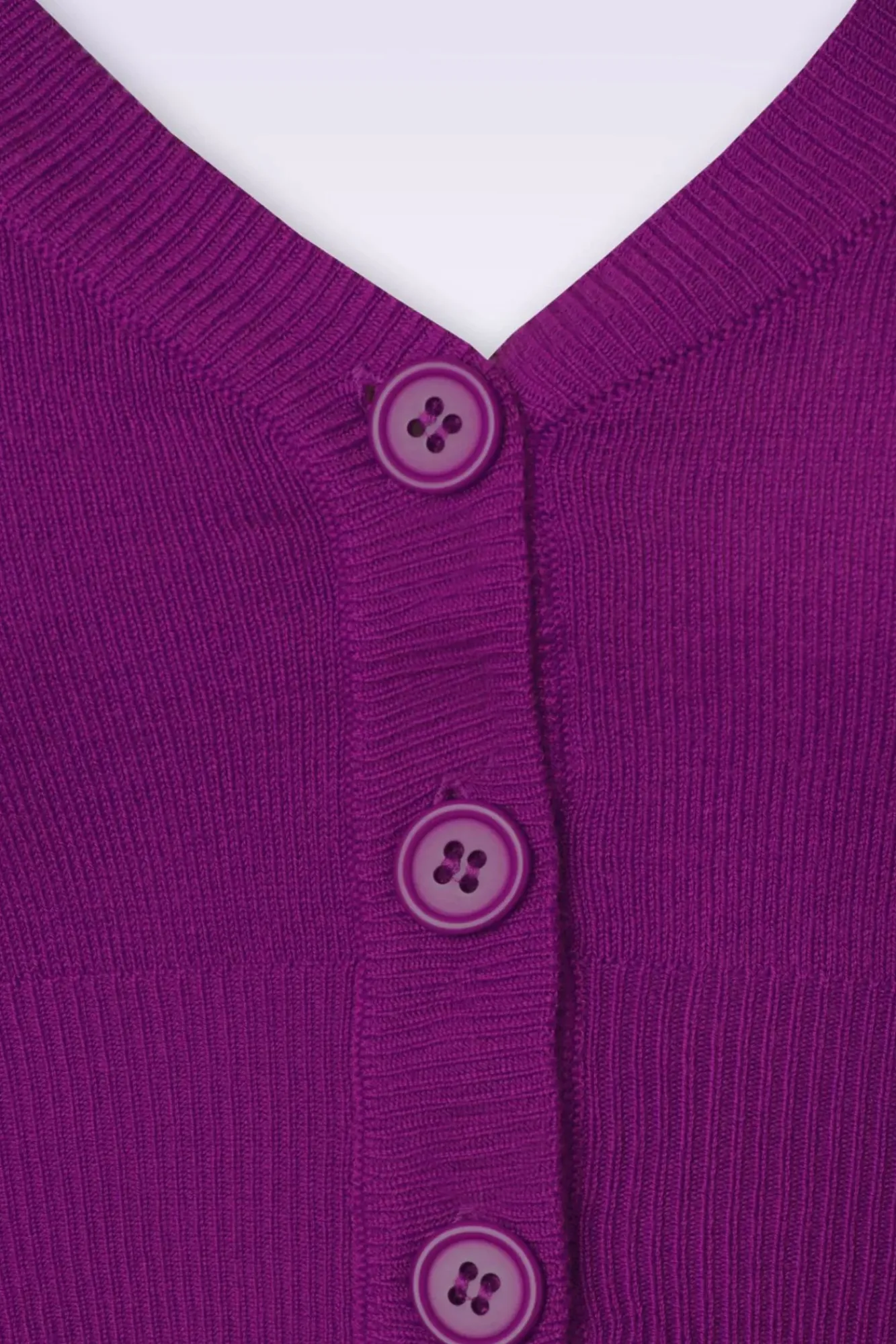 Outlet Shela Cropped Vest In Paars Vrouwen Vestjes