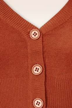 Discount Shela Cropped Vest In Poederoranje Vrouwen Vestjes