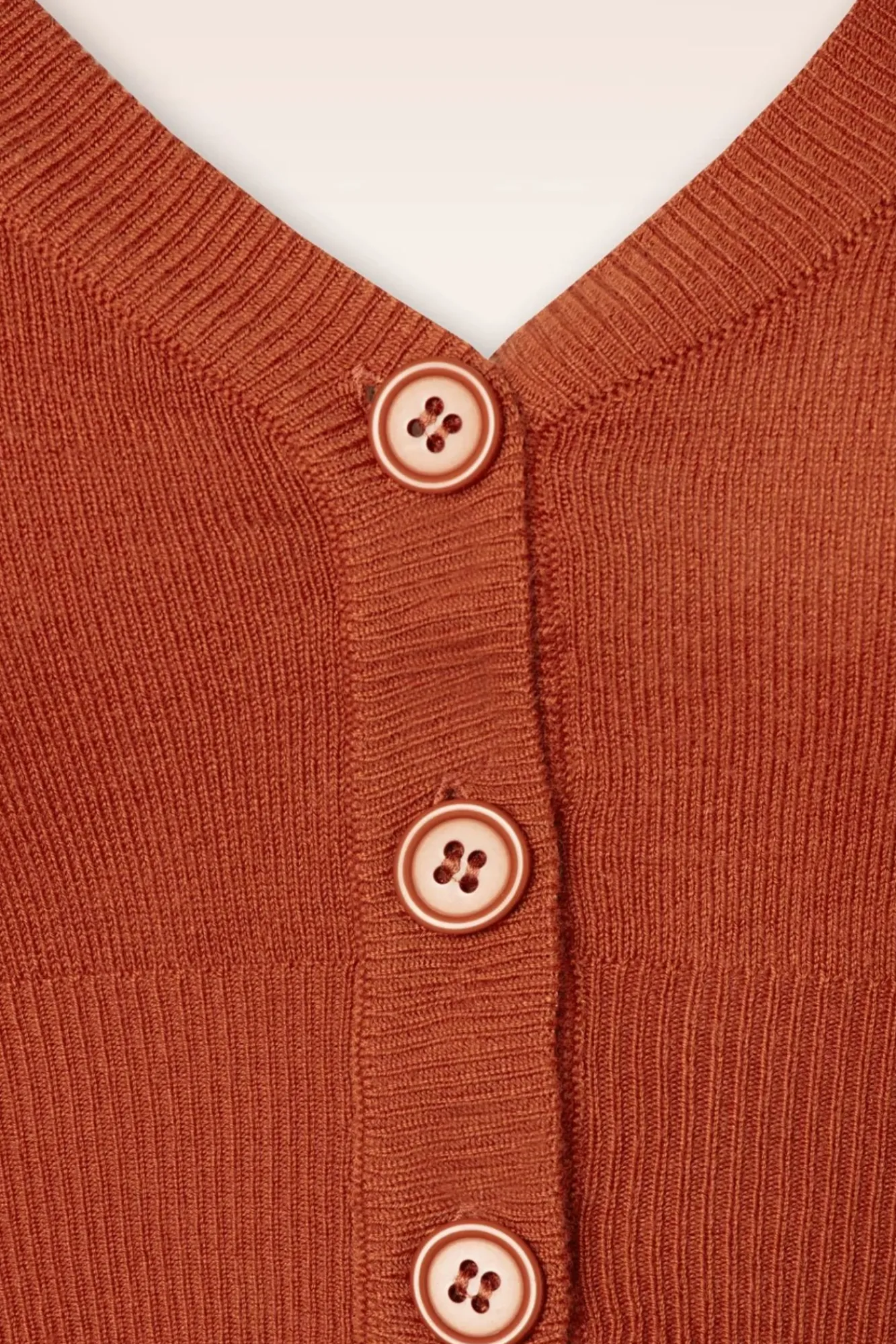 Discount Shela Cropped Vest In Poederoranje Vrouwen Vestjes