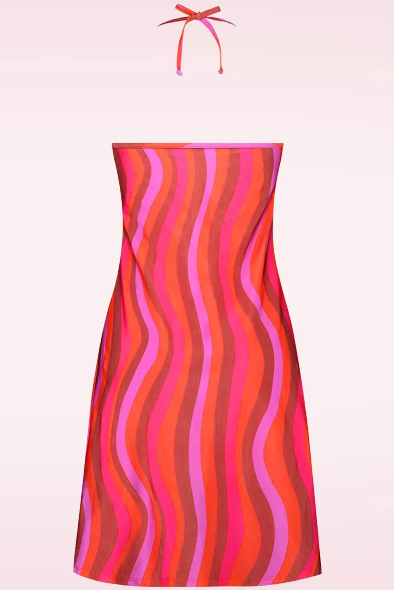 Clearance Shiny Waves Strand Jurk In Multi Vrouwen Badpakken