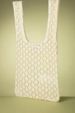 Discount Small Crochet Tas In Creme Vrouwen Tassen