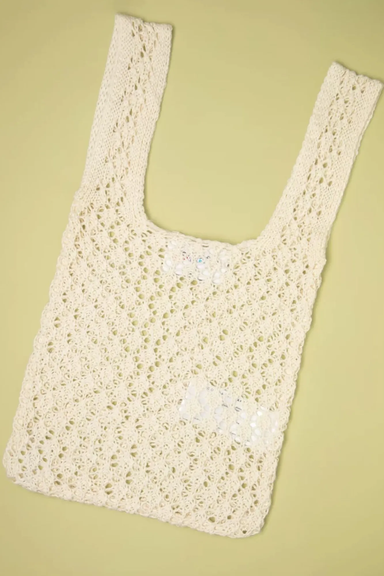 Discount Small Crochet Tas In Creme Vrouwen Tassen