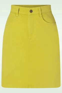 Clearance Spirit Rocket Rok In High Summer Meadow Geel Vrouwen Rokken