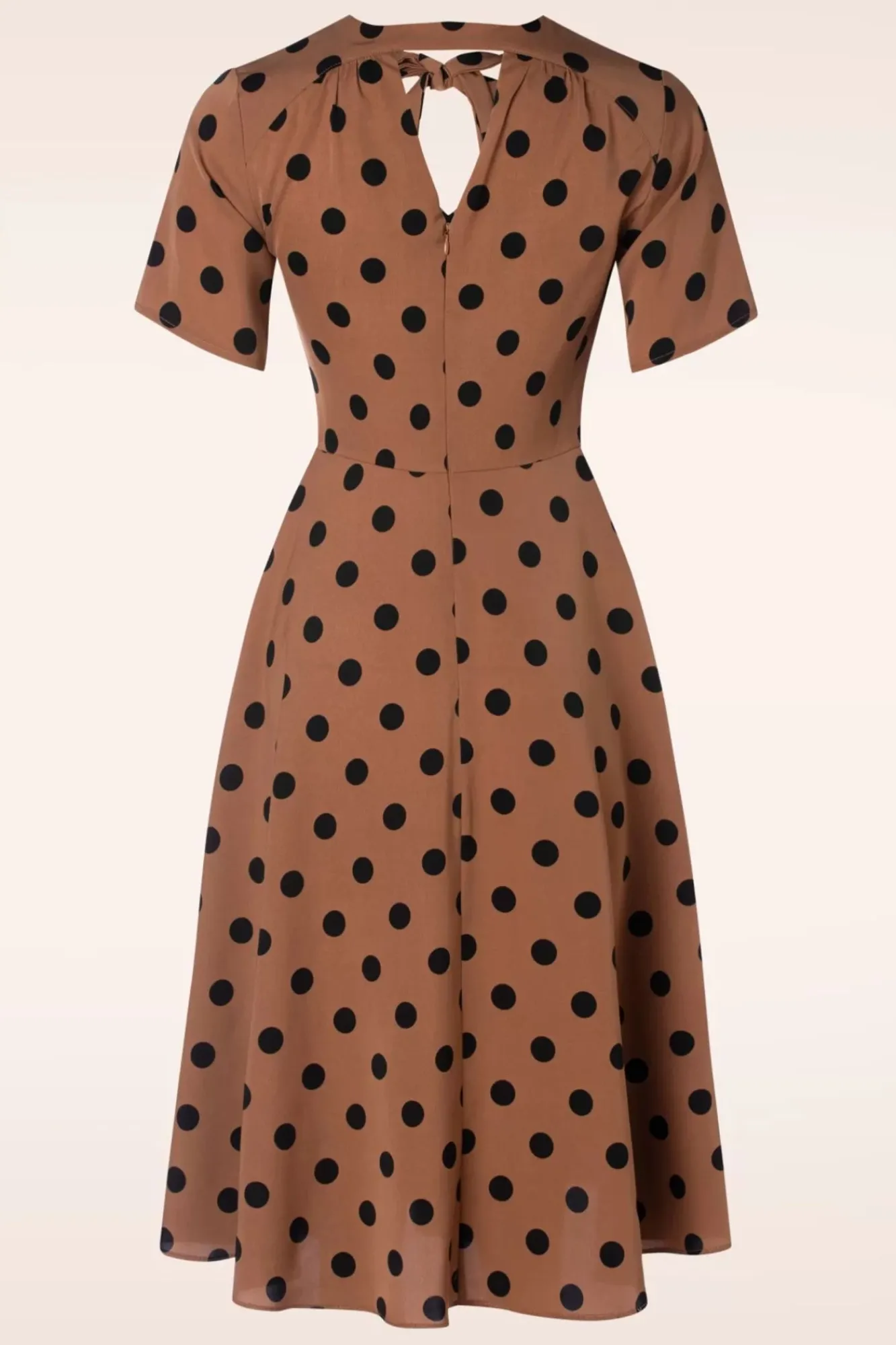 Sale Spot Set Sail Swing Jurk In Bruin Vrouwen Swing Jurken