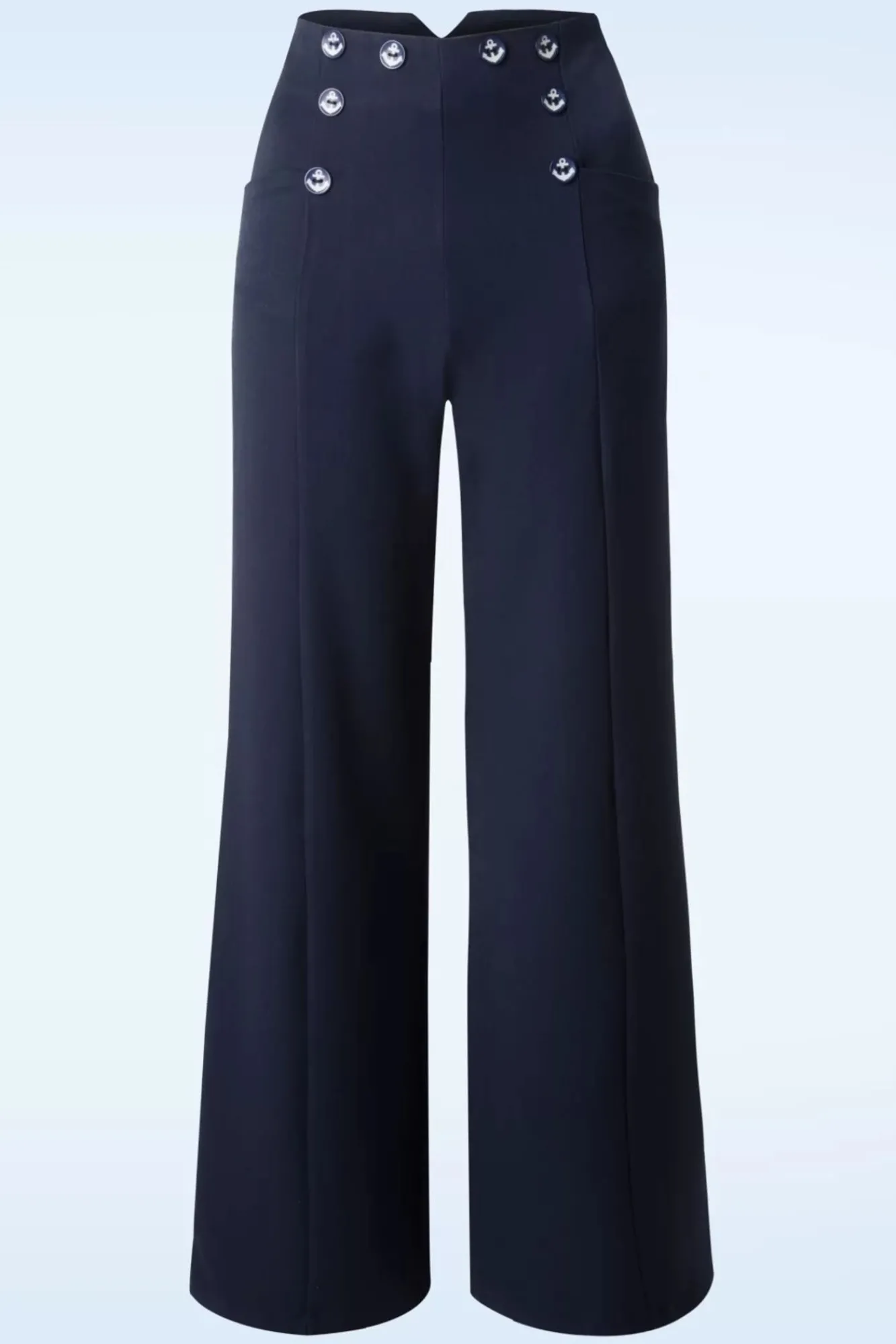 Sale Stay Awhile Broek In Marineblauw Vrouwen Broeken