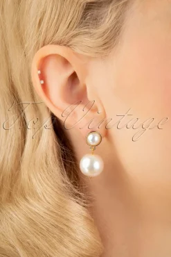 Best Stijlvolle Pareloorbellen In Ivoor Vrouwen Sieraden