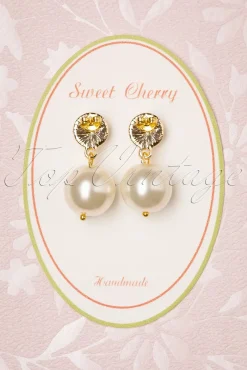 Best Stijlvolle Pareloorbellen In Ivoor Vrouwen Sieraden