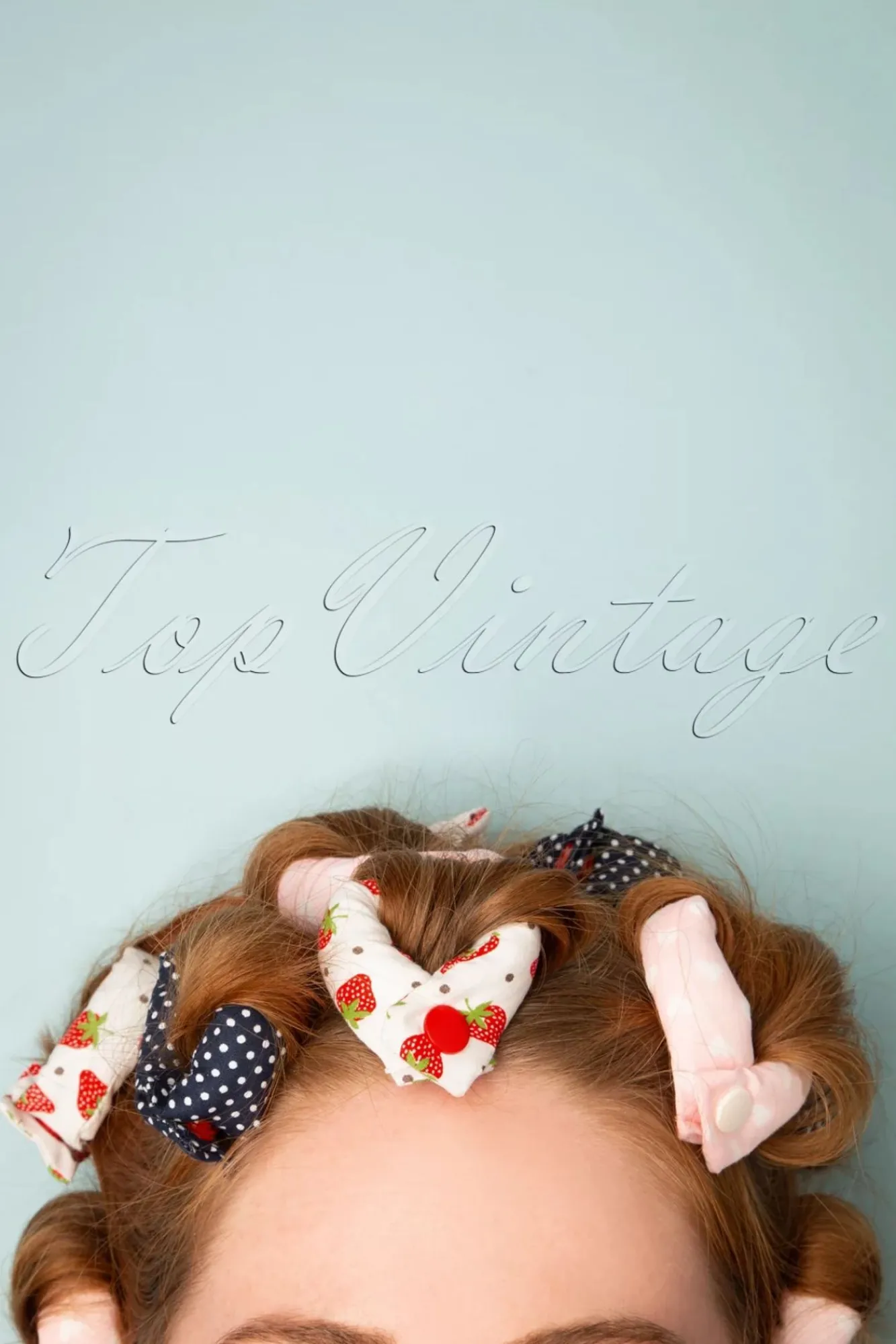 Sale Strawberry Fields - Set Van 12 Krulspelden In Wit Vrouwen Haarstyling