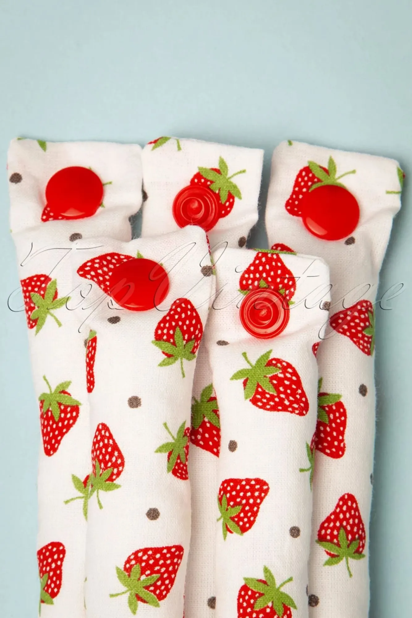 Sale Strawberry Fields - Set Van 12 Krulspelden In Wit Vrouwen Haarstyling