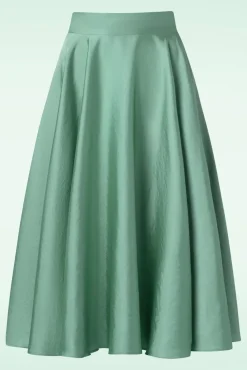 Discount Summer Silky Rok In Mintgroen Vrouwen Rokken