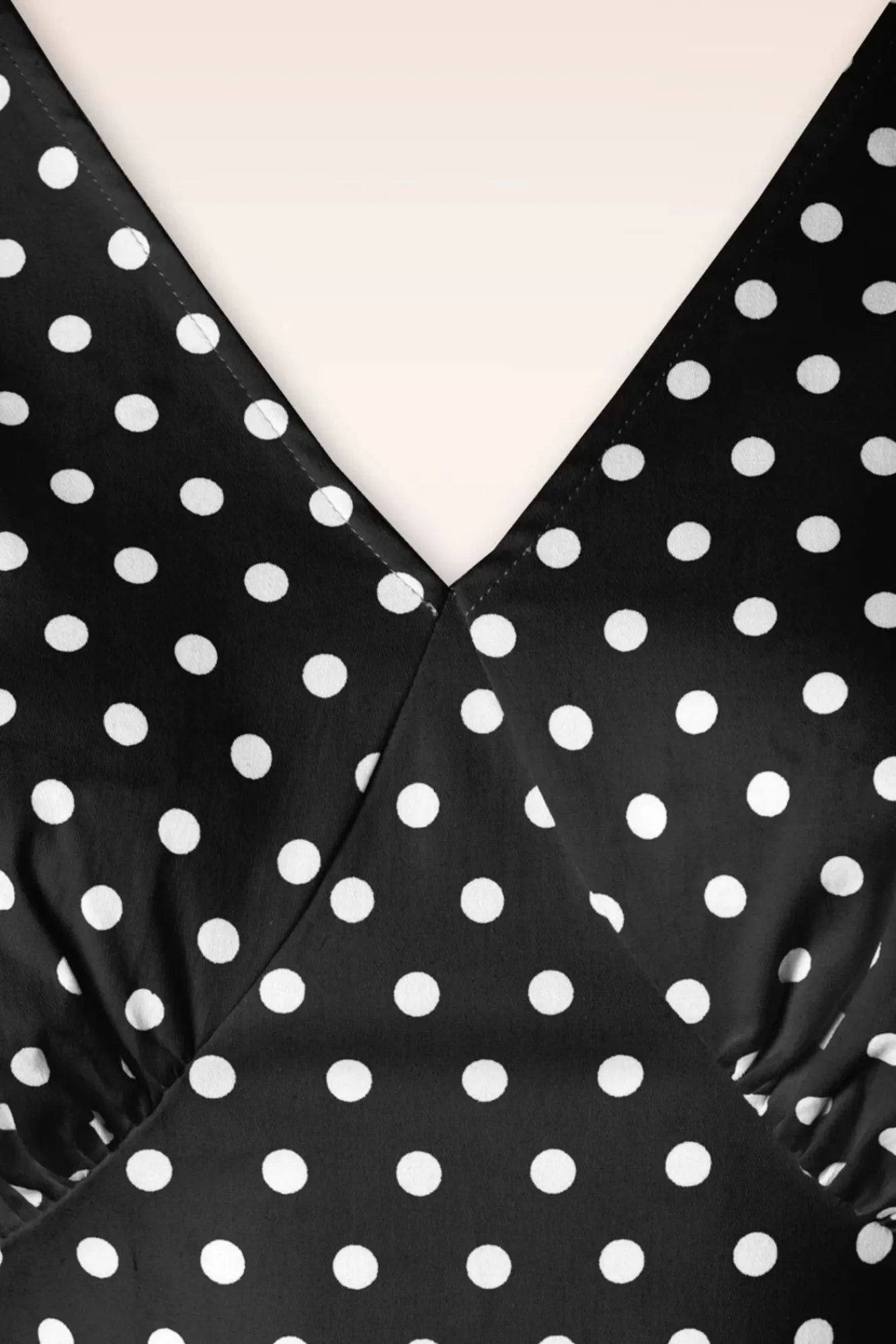 Outlet Summer Spot Swing Jurk In Zwart Vrouwen Plus Size Jurken