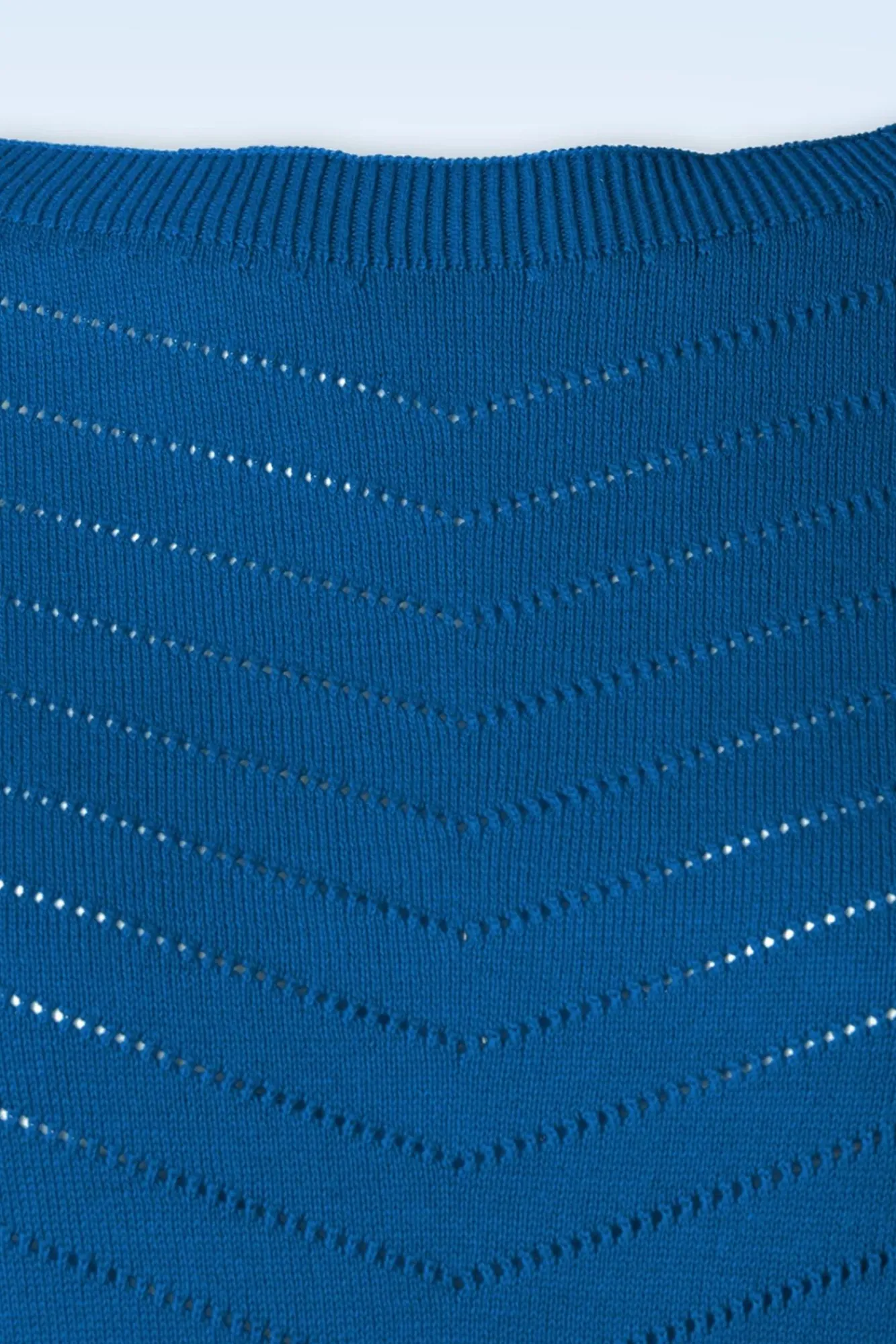 Suzie Boothals Top In Koningsblauw Vrouwen Truitjes