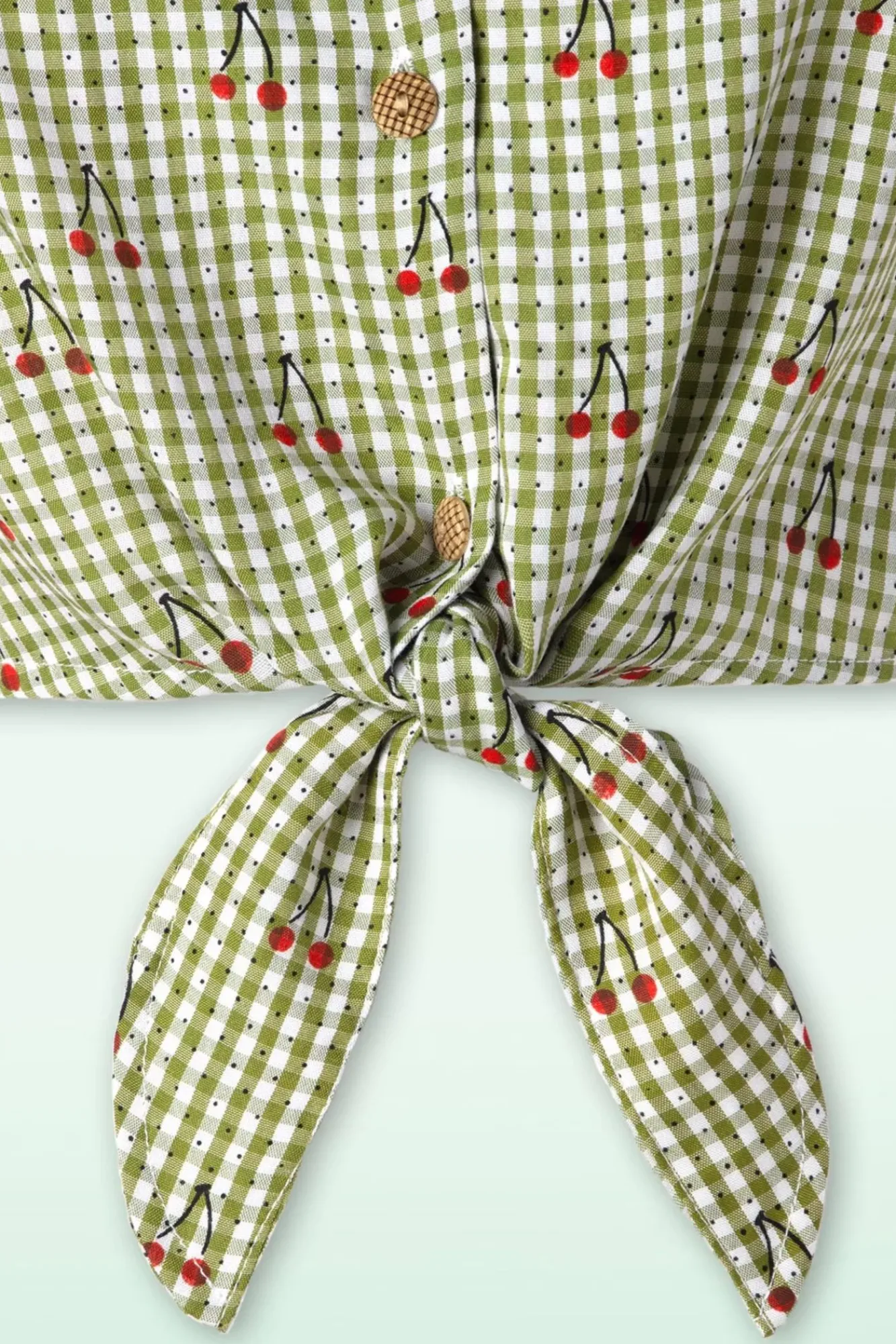 Outlet Sweet Pea Blouse In Groen Vrouwen Blouses