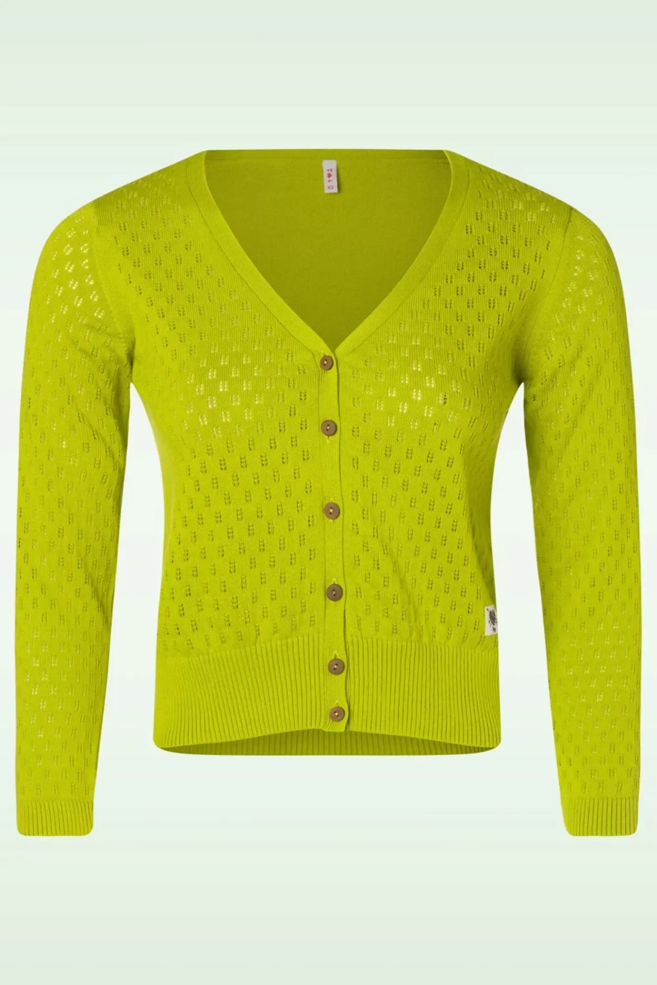 Clearance Sweet Petite Cardigan Traditional In Groen Vrouwen Vestjes