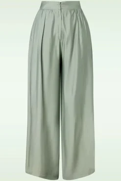 Swish Pantalon In Mintgroen Vrouwen Broeken