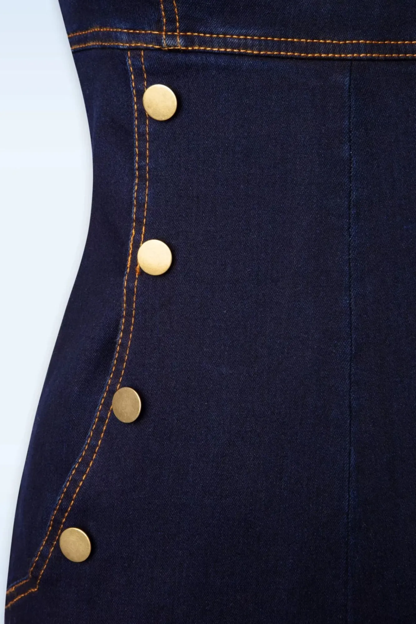 Discount Tallulah Overall Met Wijde Pijpen In Denim Vrouwen Playsuits & Jumpsuits