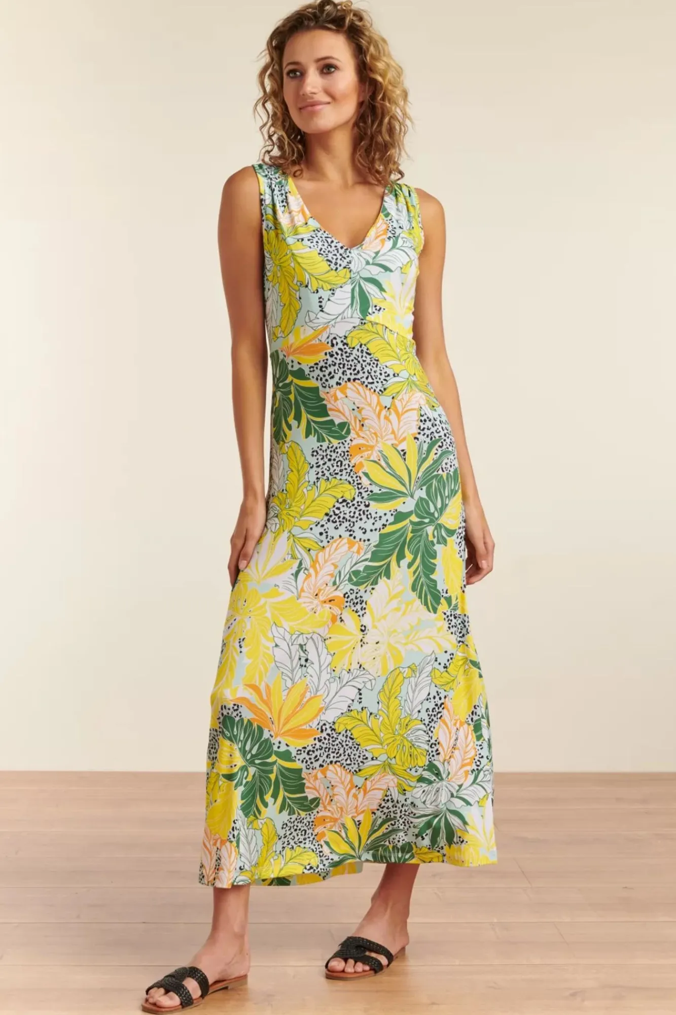 New Tasia Tropische Maxi Jurk In Multi Vrouwen Maxi Jurken