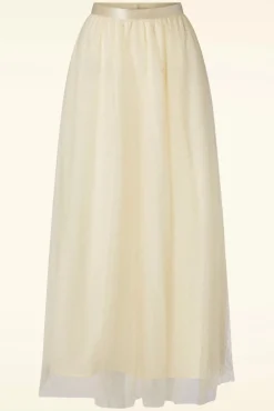 Clearance Taylor Tule Rok In Gebroken Wit Vrouwen Rokken