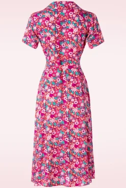 Discount Tea Party Jurk In Rood En Multi Vrouwen Plus Size Jurken