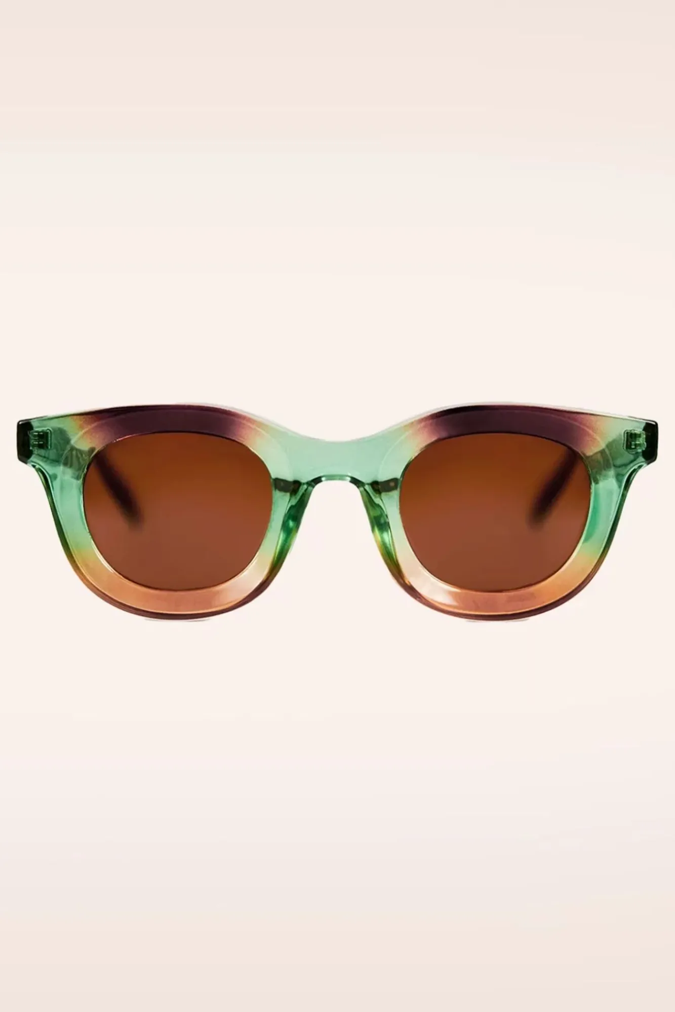 Best That Girl Zonnebril In Kaki Vrouwen Zonnebrillen